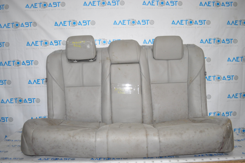 Rear row of seats 2nd row Toyota Avalon 13-15 leather gray with heating, for dry cleaning