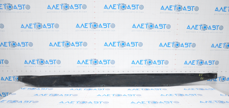 Door sill trim right VW Passat b7 12-15 USA black painted