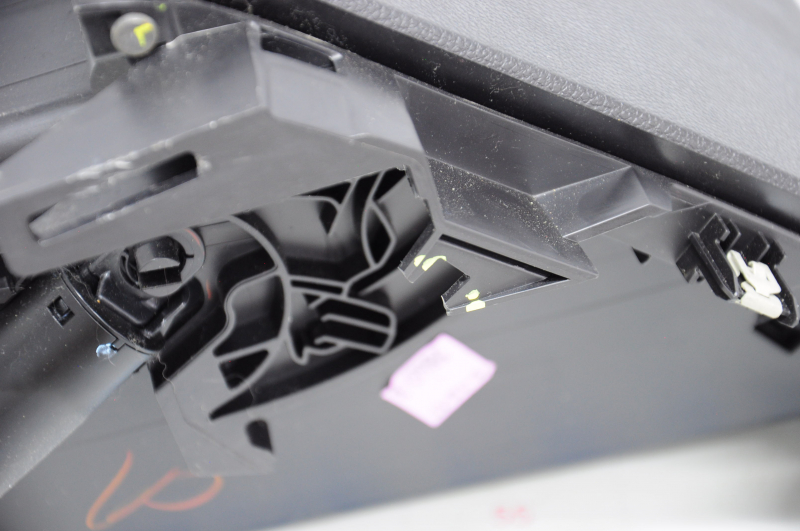 Glove box, glove compartment Chevrolet Cruze 16- black, broken mount
