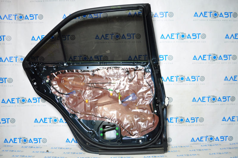 Door assembly rear left Toyota Camry v50 12-14 blue 1H2, butts