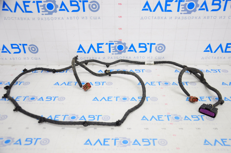 Wiring front bumper Jeep Cherokee KL 14-15 without parking sensors, under manual PTF