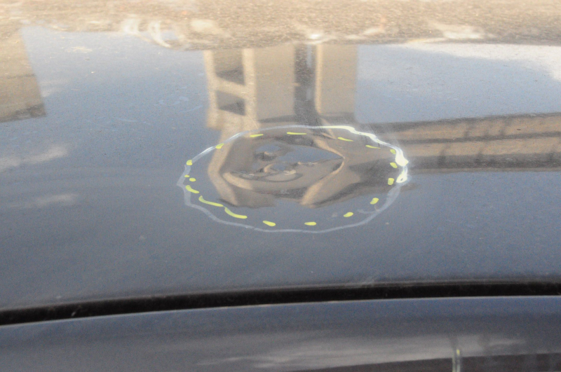 Metal roof Hyundai Sonata 15-19 without hatch on the body, bumps