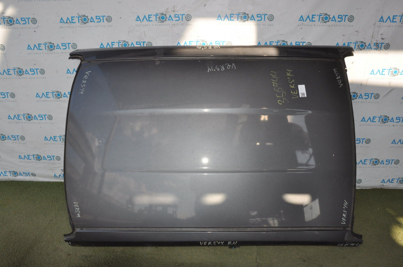 Roof metal Nissan Versa 12-19 usa sawed off, pokes