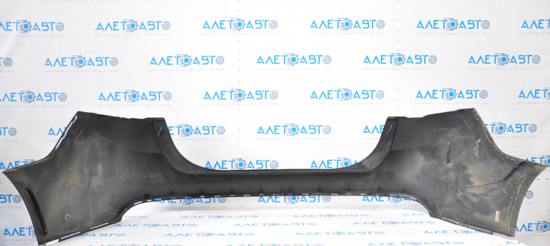 Rear bumper bare Ford Fusion mk5 13-18 green tears, dented, torn off fasteners