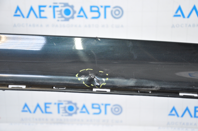 Rear bumper bare Ford Fusion mk5 13-18 green tears, dented, torn off fasteners