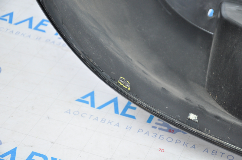 Rear bumper bare Ford Fusion mk5 13-18 green tears, dented, torn off fasteners