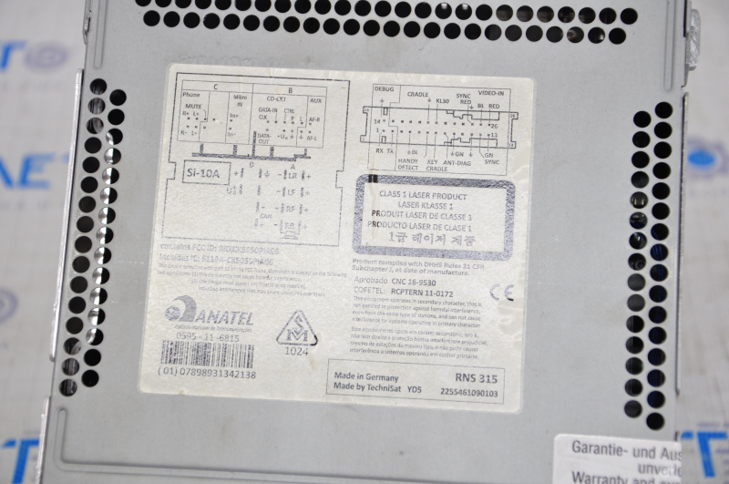 Tape recorder monitor radio VW Jetta 11-18 USA hybrid