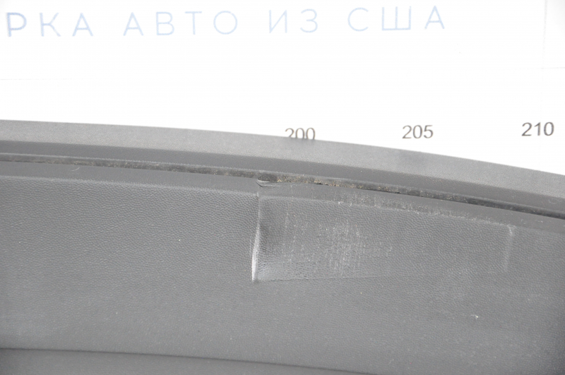 VW Jetta 12-14 USA rear bumper lip structure, hybrid, scratches, dented