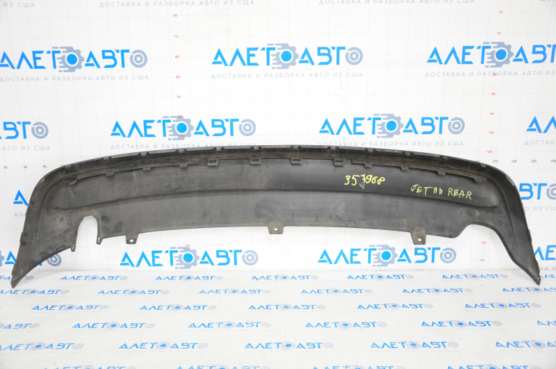 VW Jetta 12-14 USA rear bumper lip structure, hybrid, scratches, dented