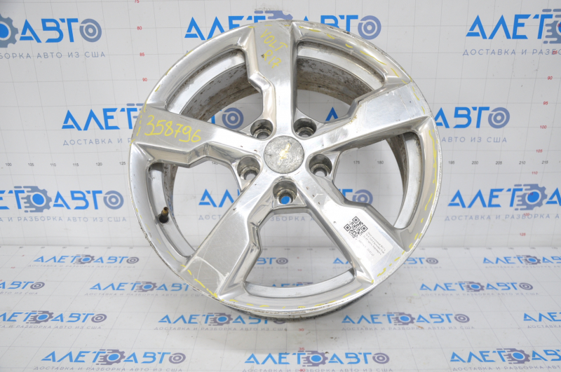 Wheel disk R17 x 7J 5*115 Chevrolet Volt 11-15 chrome, curb
