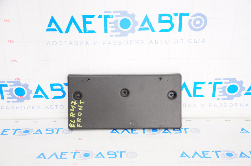 Platform for number plate of front bumper Hyundai Elantra AD 17-18