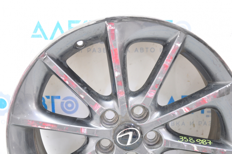 Wheel disk R17 x 7J 5*100 Lexus CT200h 11-13 graphite, for painting