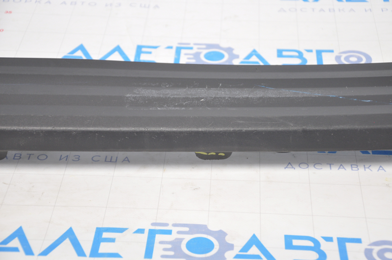 Rear bumper trim Chevrolet Tahoe 14-20 structure torn and dented fasteners, scratches