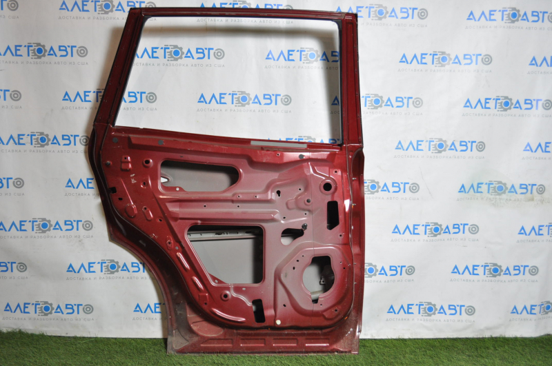 Bare rear left door Nissan Pathfinder 13-20 red NAH butts, putty