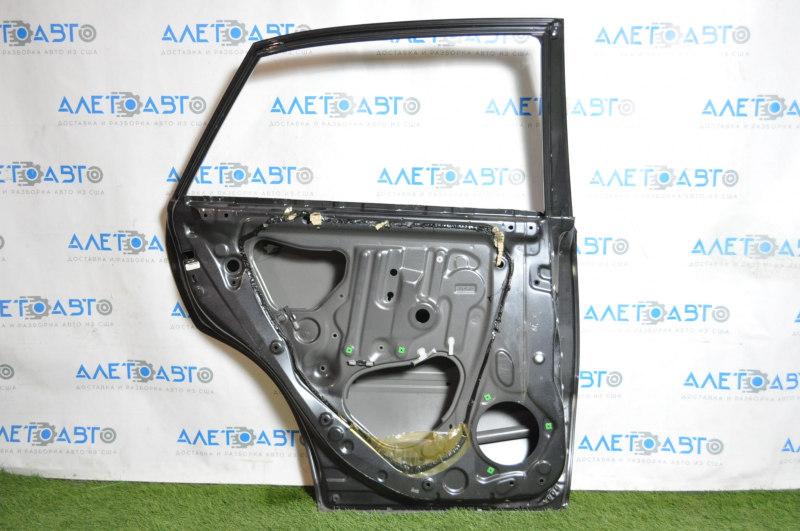Bare rear left door Lexus RX300 RX330 RX350 RX400h 04-09 graphite 1E0, dented, bumps
