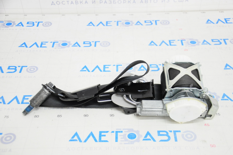 Driver's seat belt with tensioner Hyundai Santa FE Sport 13-18 black, shot