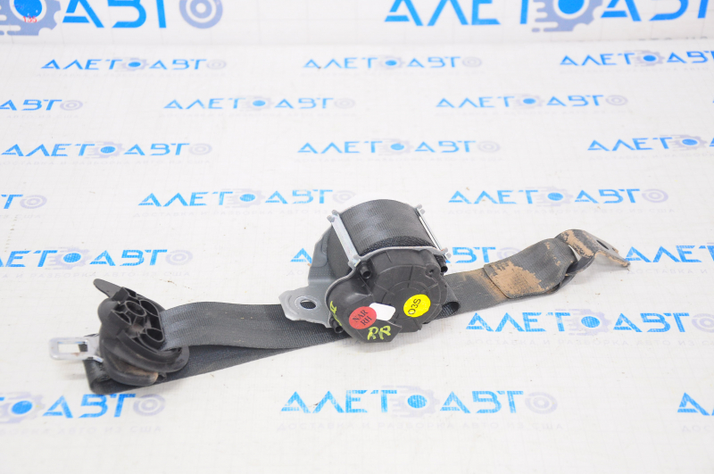Seat belt rear right 2nd row VW Tiguan 18-24 black, for cleaning