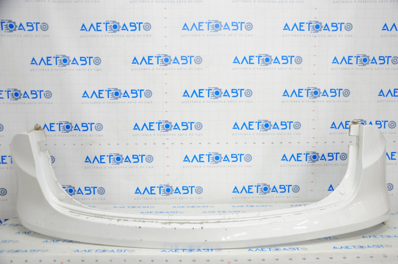 Rear bumper bare Hyundai Santa FE Sport 13-16 pre-rest upper, white, crack, broken mount