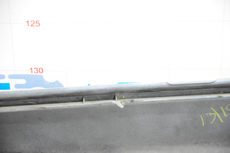 Rear bumper bare Hyundai Santa FE Sport 13-16 pre-rest upper, white, crack, broken mount