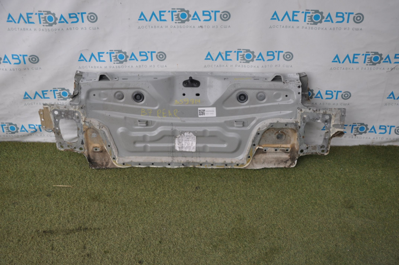 Rear panel VW Passat b7 12-15 USA 2 parts, white