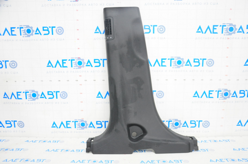 Center pillar trim lower left Hyundai Santa FE Sport 13-18 black, scratch