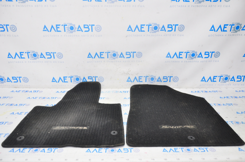 Set of floor mats Hyundai Santa FE Sport 13-18 cloth black