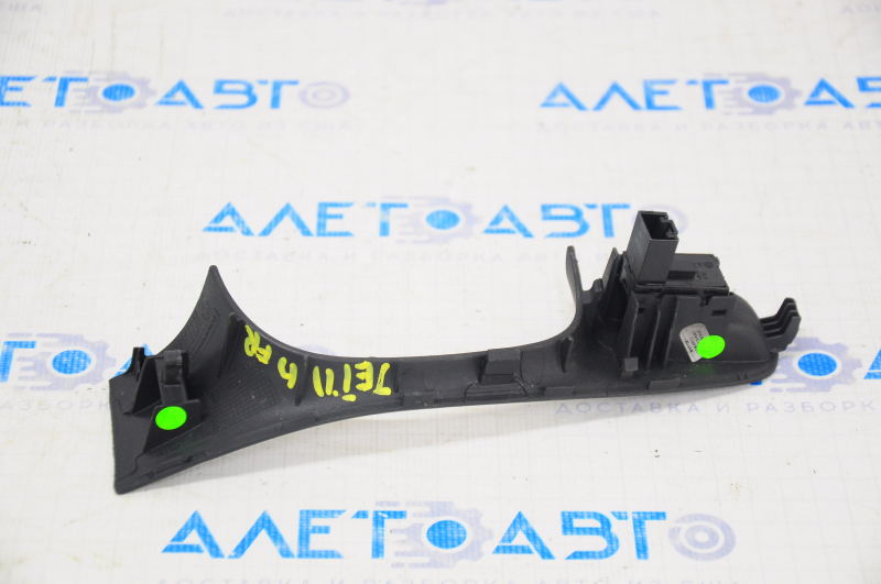 Front right window lift control VW Jetta 11-18 USA with trim, chrome