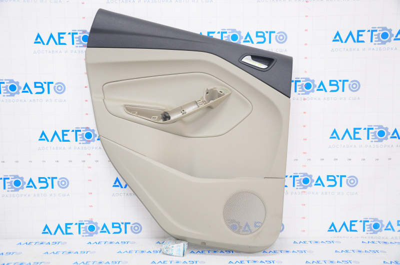 Door trim card rear left Ford C-max MK2 13-18 beige, scratch