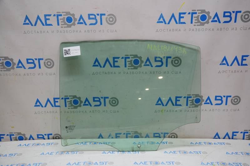 Glass of the rear left door Chevrolet Malibu 13-15