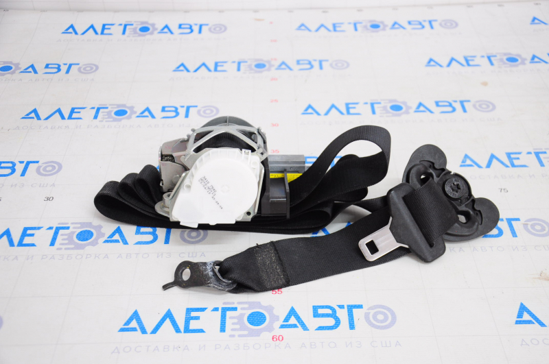 Driver's seat belt BMW 3 F30 4d 12-14 black, shot
