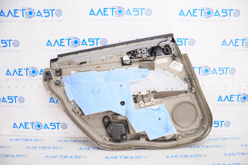 Door trim card rear right Ford Fusion mk5 17-20 cloth, beige