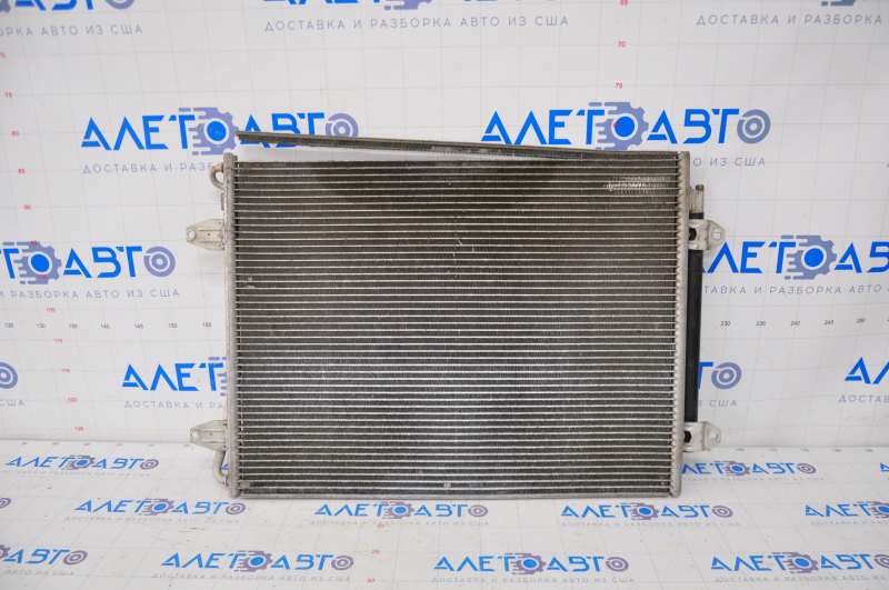 Air conditioning radiator condenser VW Passat b7 12-15 USA is crushed, honeycombs are torn off
