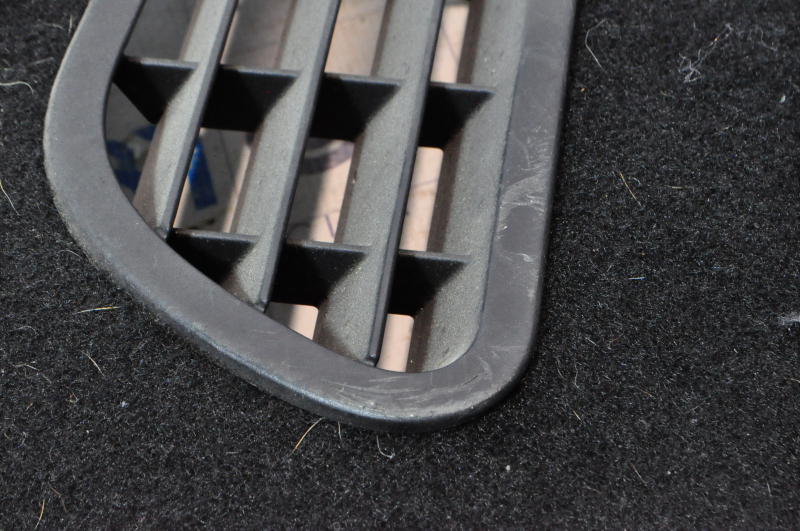 Arch trim left Mini Cooper Clubman R55 07-14 black torn