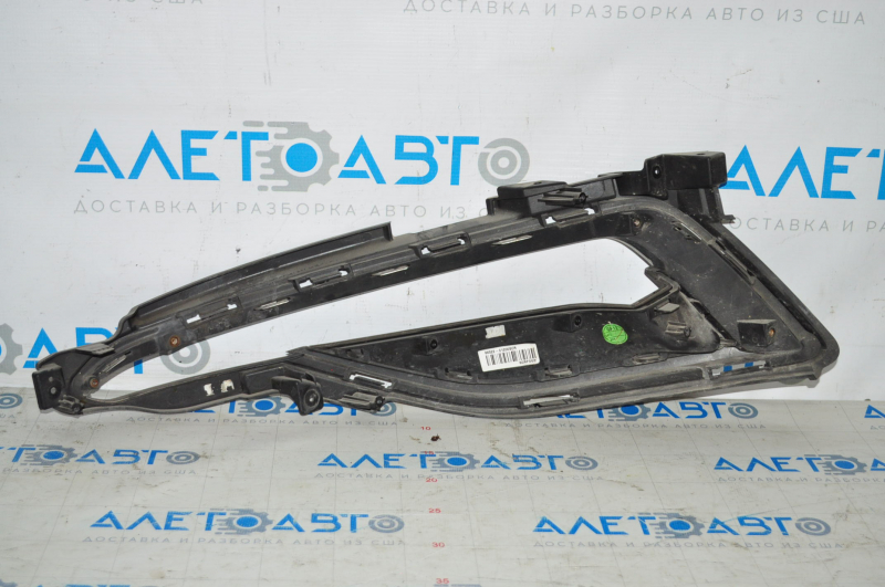 Right fog light frame Hyundai Sonata 15-17 SE under DRL, chrome