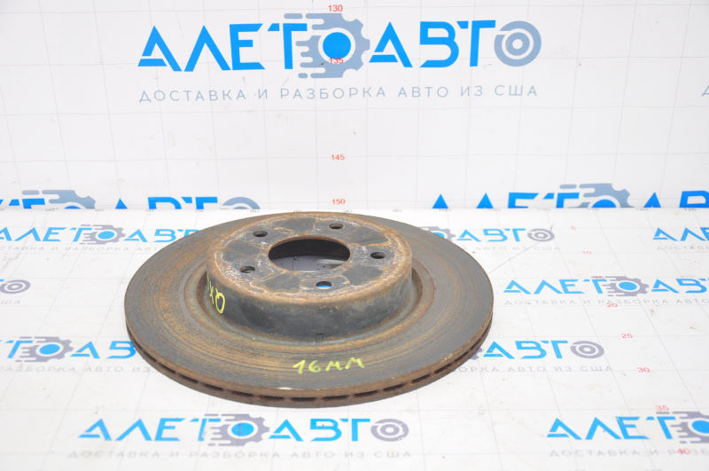 Brake disc rear right Infiniti QX50 19-20 305/16mm