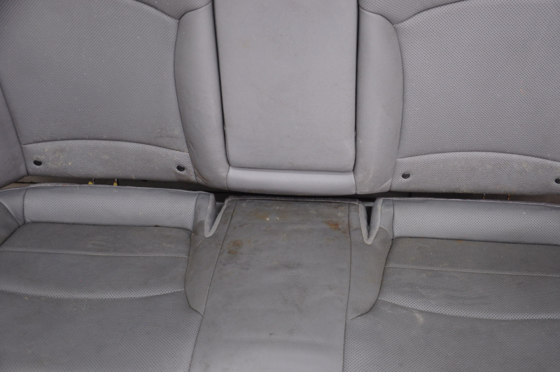 Rear row of seats 2nd row Hyundai Sonata 11-14 leather gray, dry cleanable
