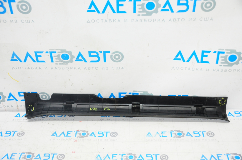 Door sill trim inner front left Toyota Camry v70 18-24 black, broken fastener, scratches