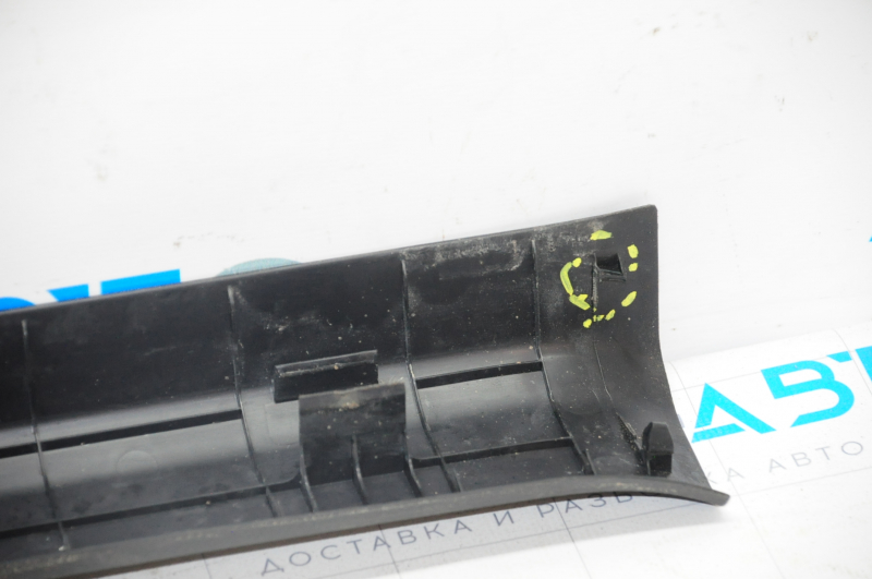 Door sill trim inner front left Toyota Camry v70 18-24 black, broken fastener, scratches