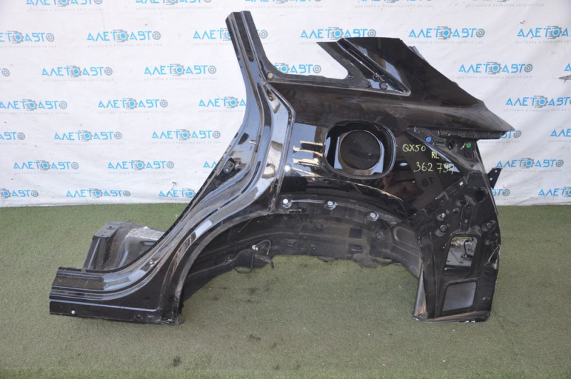 Quarter wing rear left Infiniti QX50 19-20 black