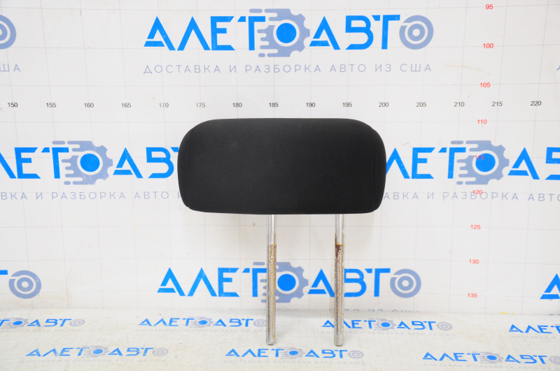 Headrest rear center Jeep Cherokee KL 14-22 cloth, black, rusty guides