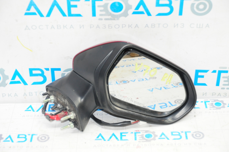 Side mirror right Toyota Camry v70 18-24 3 pins, red 3T3, without overlay