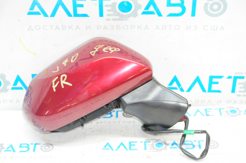 Side mirror right Toyota Camry v70 18-24 3 pins, red 3T3, without overlay