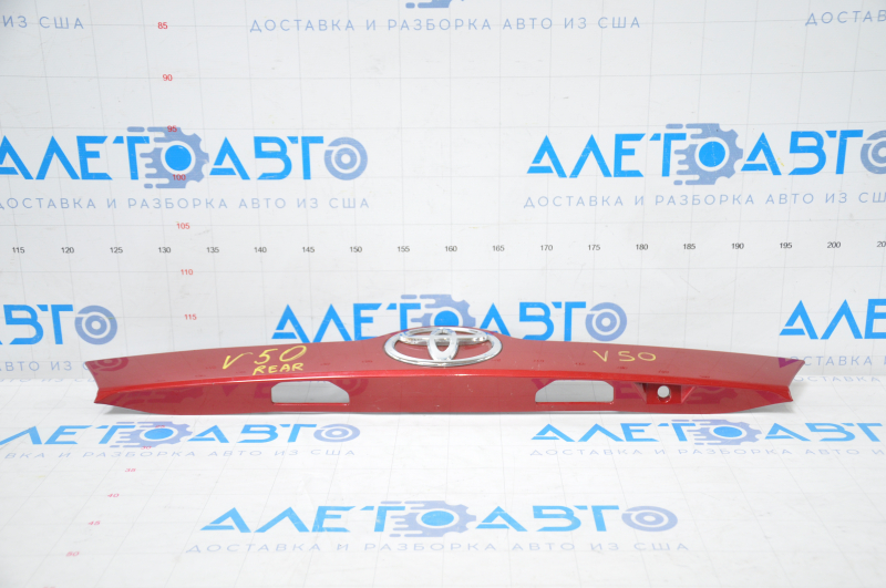 Trunk lid molding Toyota Camry v50 12-14 usa with emblem for keyless
