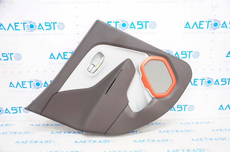 Door trim card rear left Jeep Renegade 15-22 cloth brown with gray
