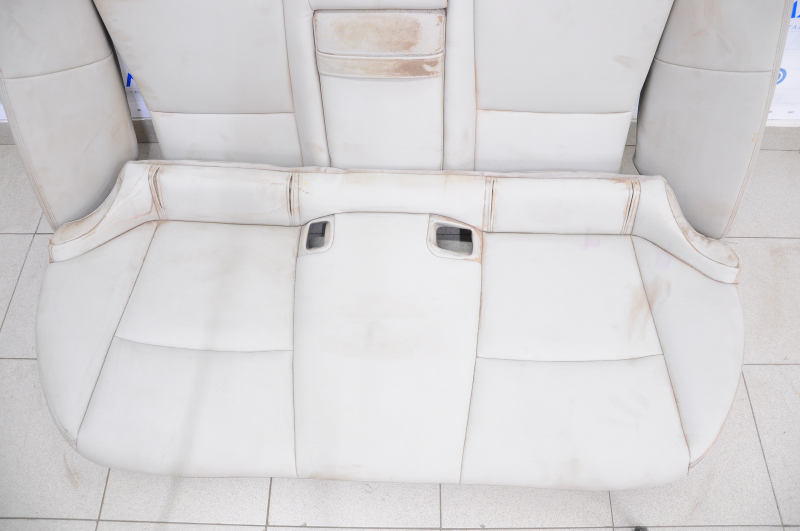 Rear row of seats 2nd row Infiniti Q50 14-16 grey leather, separate backrest for dry cleaning