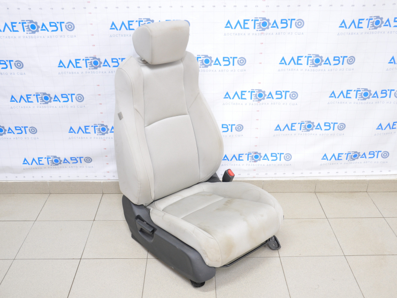 Passenger seat Honda Accord 18-22 without airbag, mechanical, gray cloth, for cleaning