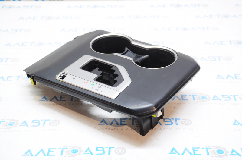Center console trim with cup holders Toyota Camry v50 12-14 usa black, without plug