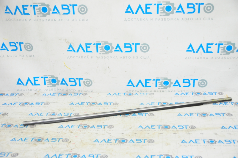 Molding door-glass central rear right Subaru Forester 14-18 SJ chrome
