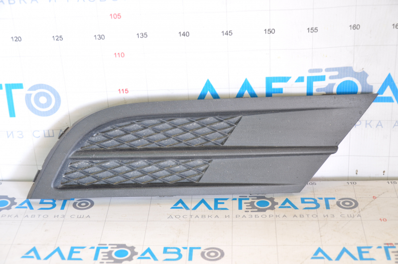 Front bumper grille side right VW Jetta 15-18 USA without fog lights, butt
