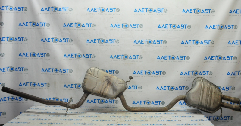 Exhaust manifold assembly VW Jetta 11-18 USA 1.4T resonator with barrel